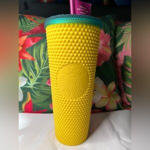 Starbucks Hawaii Collection Studded Pineapple Tumbler 24 OZ